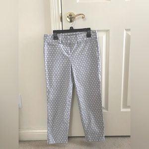 Ann Taylor Pattern Crop Pant